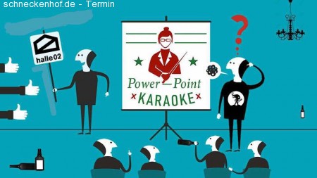Power Point Karaoke Werbeplakat
