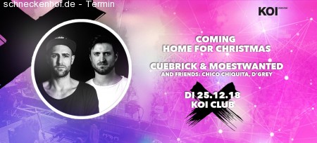 Coming Home For Christmas // Cuebrick & Werbeplakat