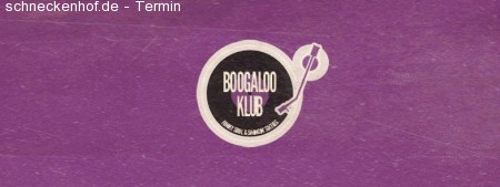 Boogaloo Klub an Silvester Werbeplakat