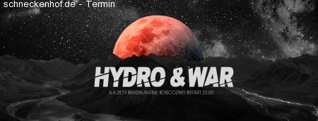 Basskantine präsentiert Hydro & War Werbeplakat