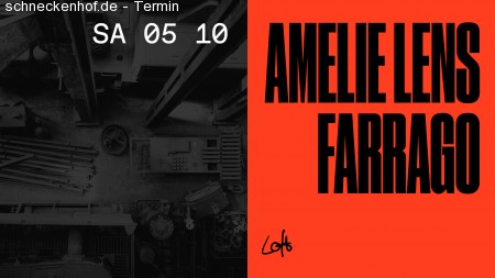 Amelie Lens & Farrago im Loft Werbeplakat