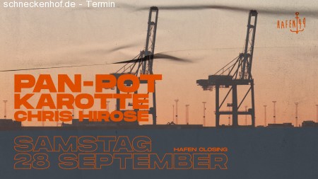 Hafen 49 Closing: Pan-Pot & Karotte Werbeplakat