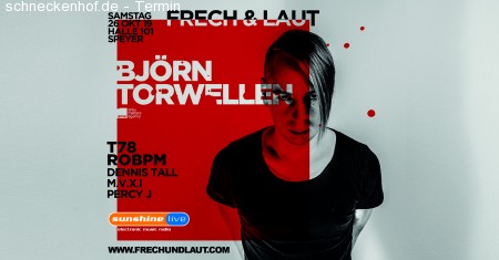 Frech & Laut - In Techno we trust Werbeplakat