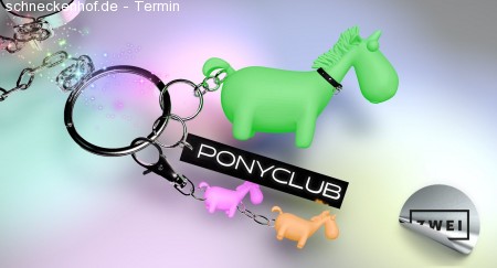 Ponyclub Werbeplakat