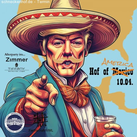 Hof of America - Fotobox Werbeplakat