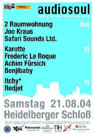 audiosoul  Werbeplakat