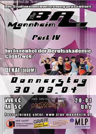 the BA of Mannheim - part IV Werbeplakat
