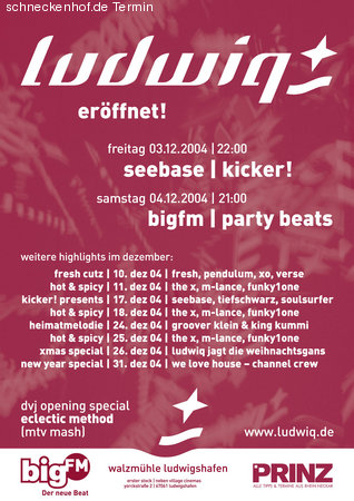 BigFm Partybeats Werbeplakat