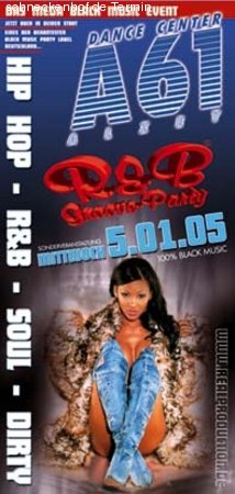 R&B Groove Party Werbeplakat