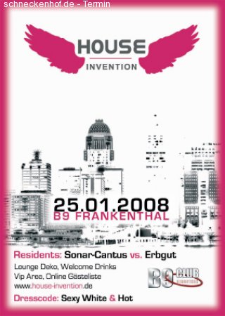 House Invention Werbeplakat