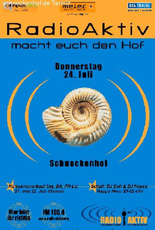 RadioAktiv Fete Werbeplakat