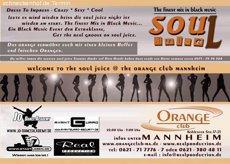 Soul Juice Werbeplakat