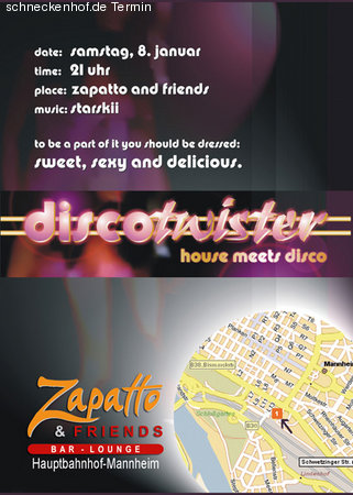 DiscoTwister Werbeplakat