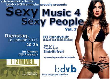 Sexy Music 4 Sexy People Vol.  Werbeplakat