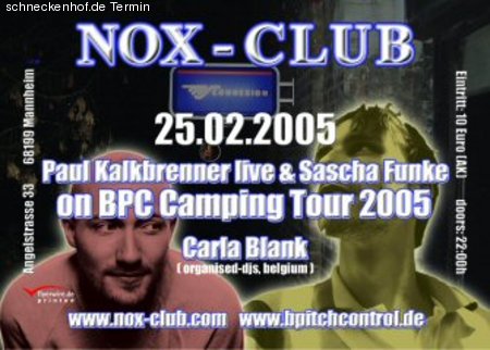 BPC Camping Tour 2005 Werbeplakat