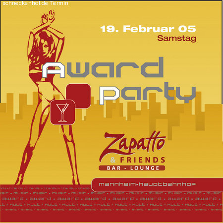 Award Party Werbeplakat
