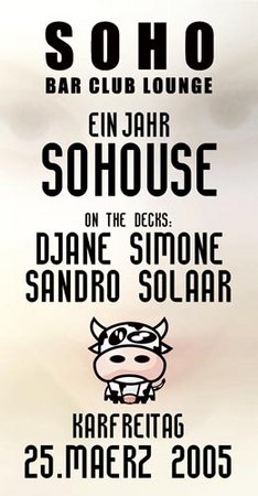 :sohouse Werbeplakat