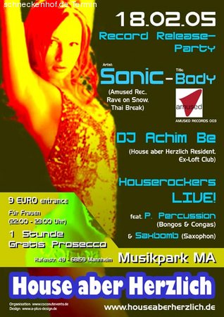 houseaberherzlich Werbeplakat