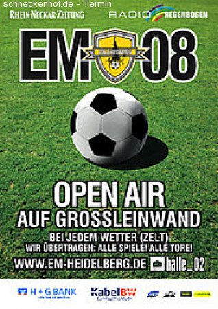 Public Viewing Kroatien Deut Werbeplakat