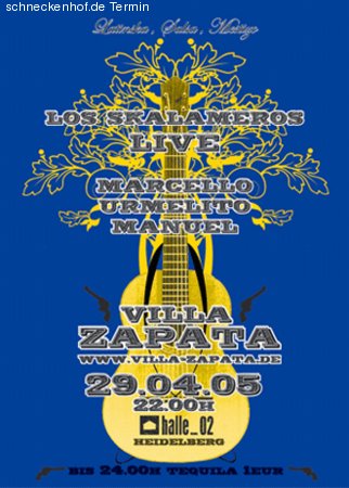 Villa Zapata  Werbeplakat