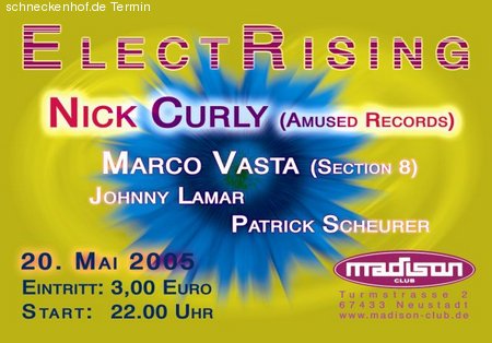 ElectRising Werbeplakat