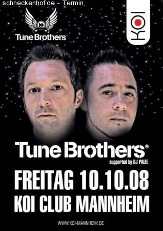 Star House - Tune Brothers Werbeplakat