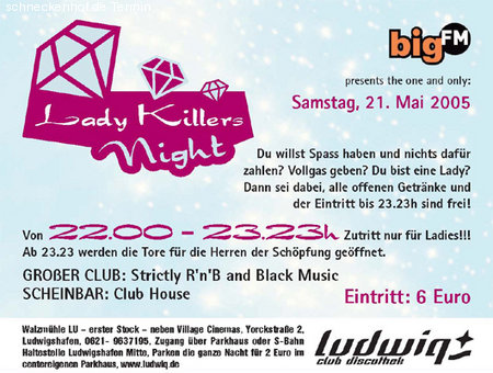 Lady Killers Night Werbeplakat