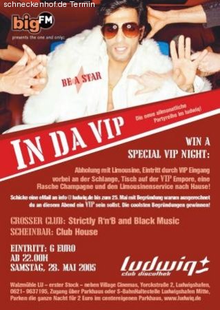 In da VIP Werbeplakat