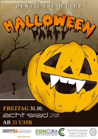 Zahnmediziner Fete Werbeplakat