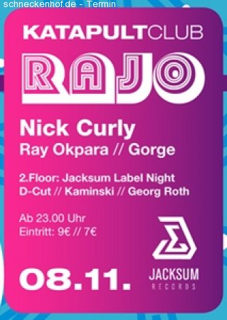 Rajo Night @ Katapult NW Werbeplakat