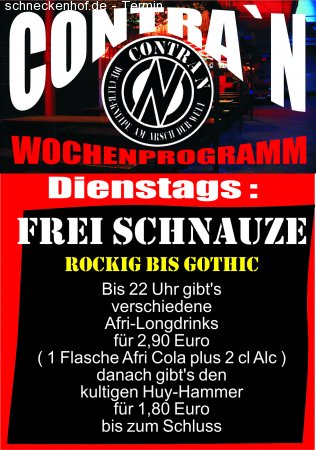 Frei Schnauze Werbeplakat