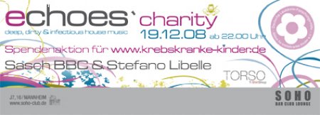 Echoes Charity Werbeplakat