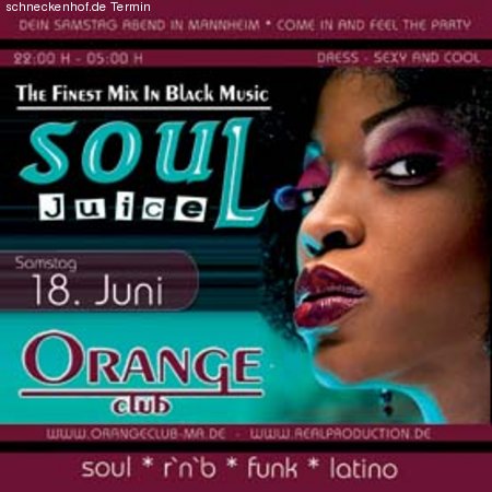 Soul Juice Werbeplakat