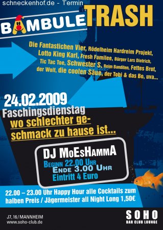 Bambule Trash Werbeplakat