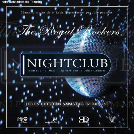 The Royal Rockers - NIGHTCLUB Werbeplakat