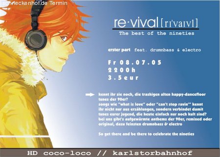 revival - best of the nineties Werbeplakat