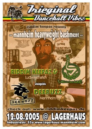 Irieginal Dancehall Vibez Werbeplakat