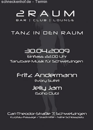 Tanz in den Raum Werbeplakat