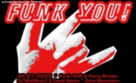 funk you! Werbeplakat