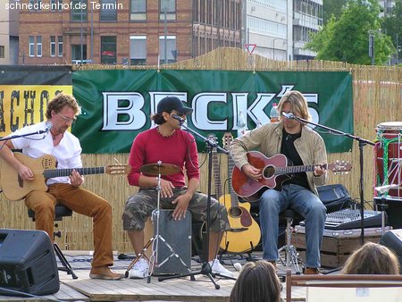 Latin Beachparty Werbeplakat