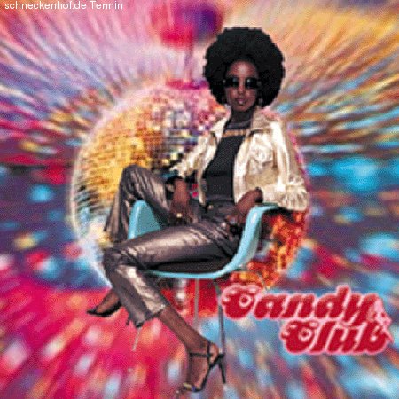 CANDY CLUB 80er Retro House Party Werbeplakat