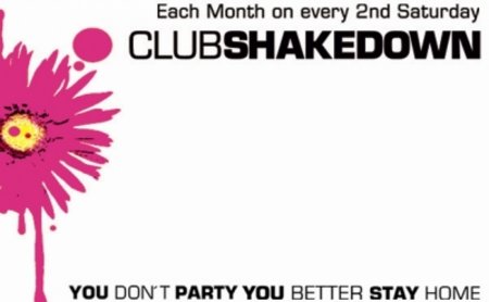 ClubShakeDown Werbeplakat