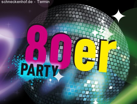 80er Party Best of 80ies Werbeplakat