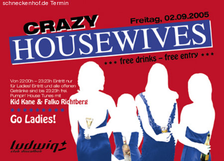 Crazy Housewives Werbeplakat