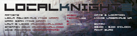 Localknights Werbeplakat
