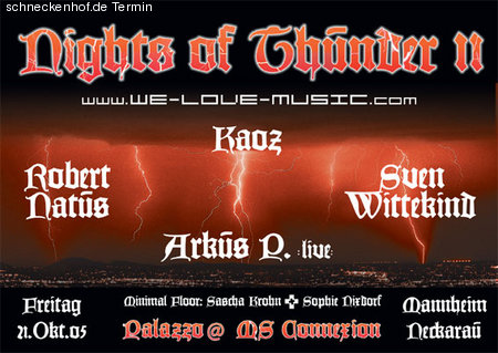 Nights of Thunder 2 Werbeplakat