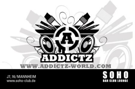 Addictz Add x Werbeplakat