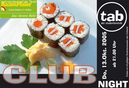 Clubnight No. III Werbeplakat