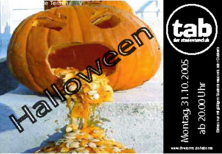 Taberna Halloween Party Werbeplakat