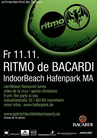 Ritmo de Bacardi Werbeplakat